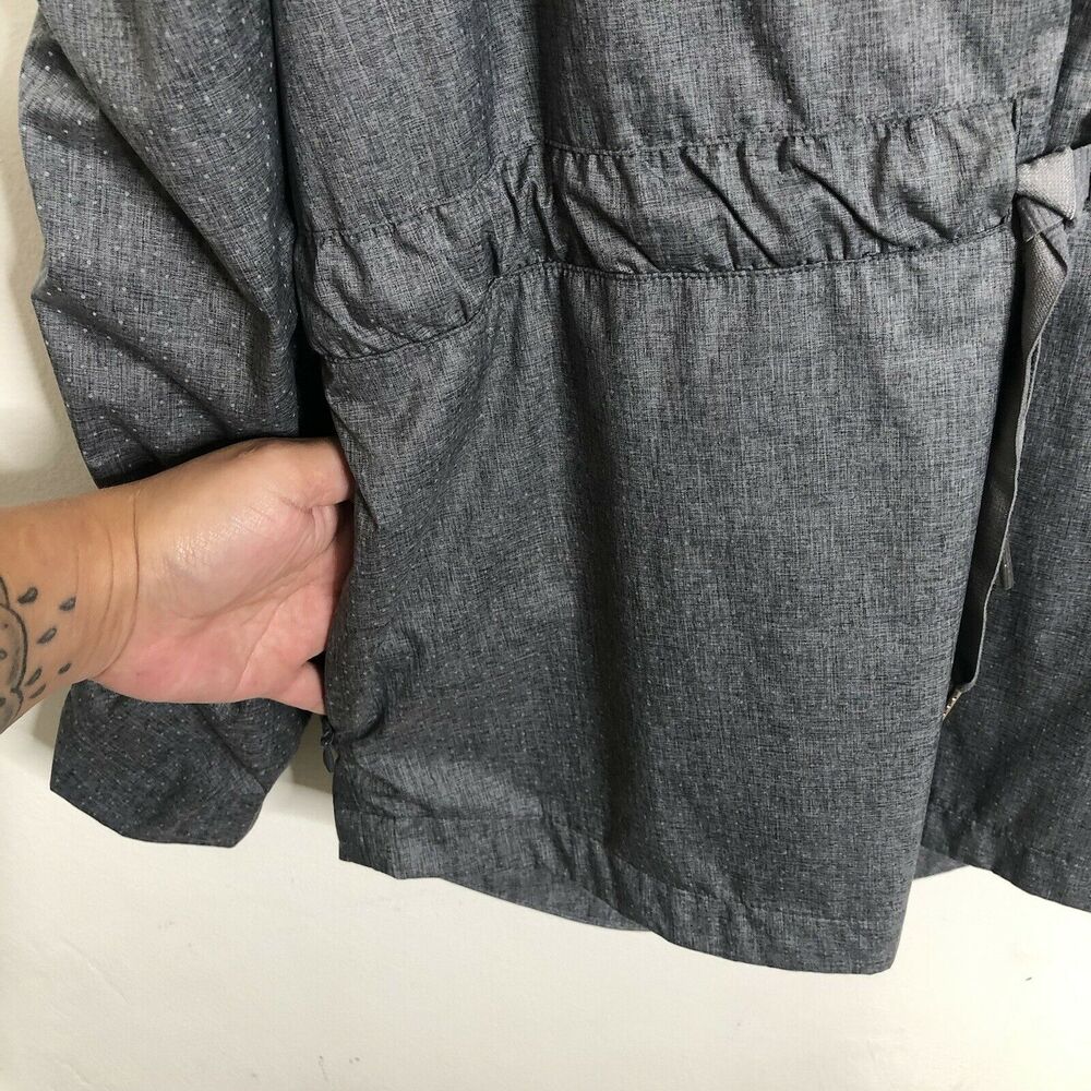 Fabletics Danielle Pullover Grey Pink Hooded Outd… - image 4